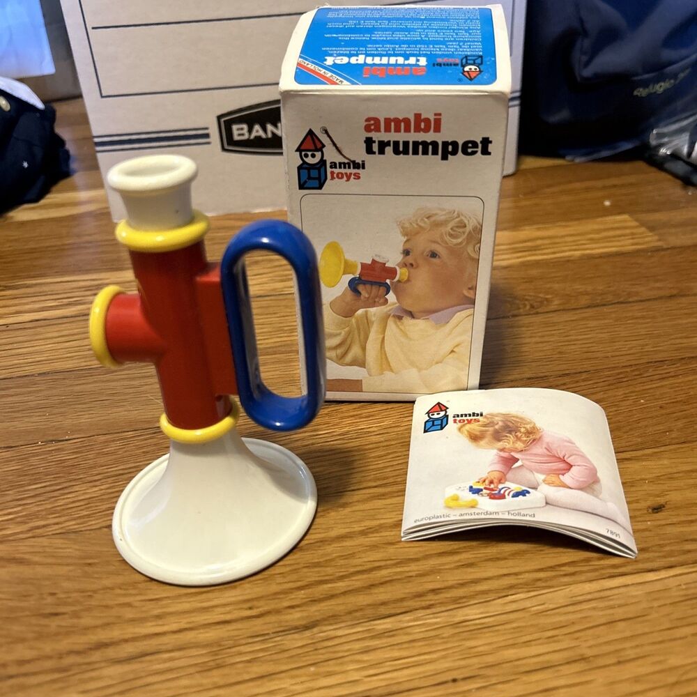 Anbitoi (ambi toys) trumpet Made in Holland